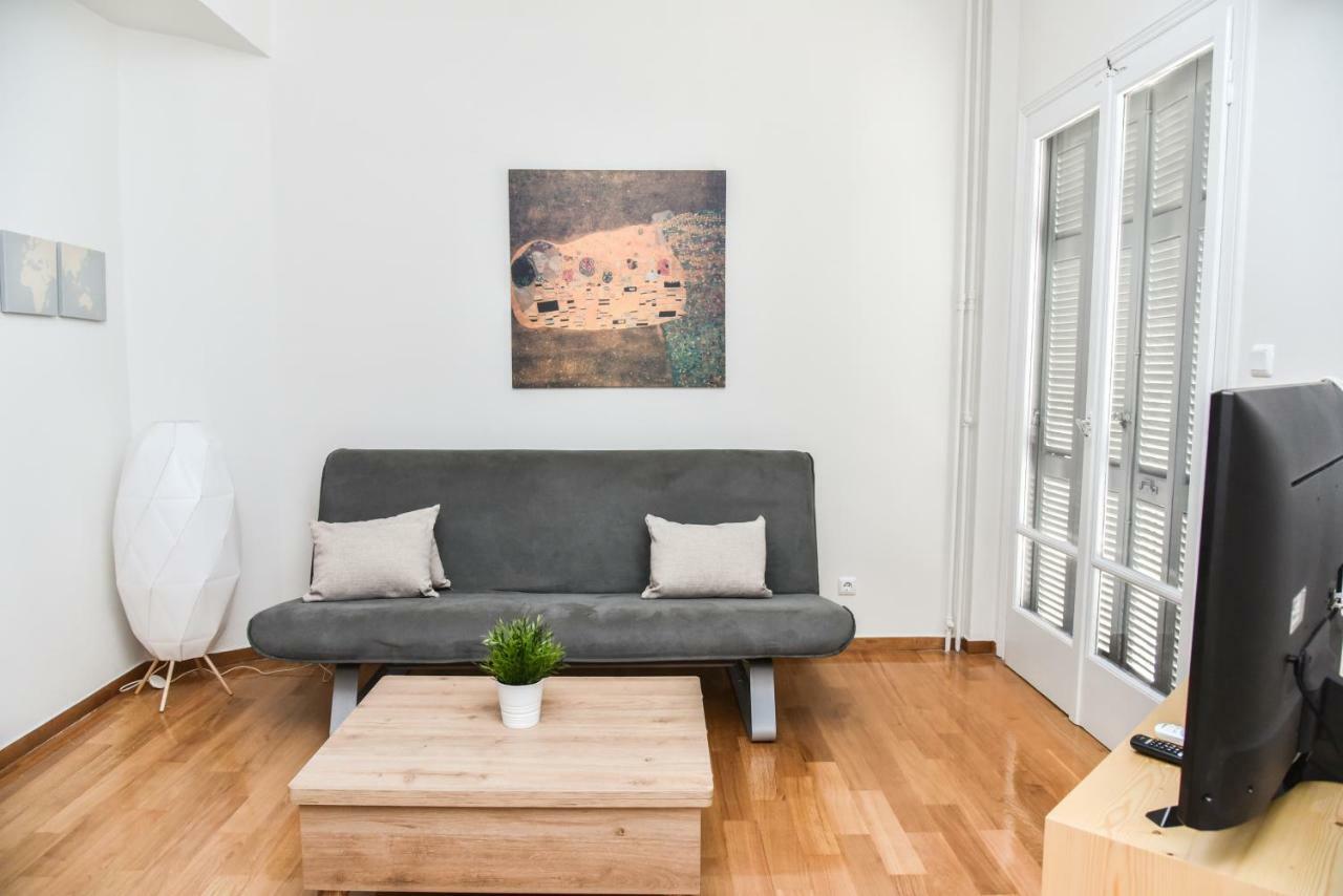 Warm Apartment At Exarchia 1 Bed 2 Pers Aten Exteriör bild